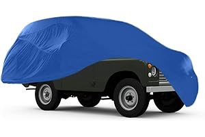 Xtremeauto Indoor Classic Breathable Soft Car Cover For Land Rover 90 Defender (Blue)