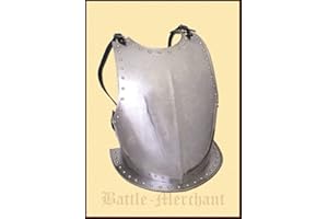 BATTLE-MERCHANT Peto medieval de acero.