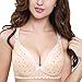 HOEREV Cotton Soft Nursing Maternity Non-wired Breast Feeding Bra