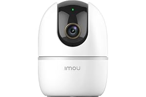 Imou A1 4MP - Indoor Micro Dome Smart Camera, Super HD 2K with Auto Tracking, AI Human & Abnormal Sound Detection, 4MP, H.265, Auto Tracking Pan & Tilt, 2 Way Audio, Wide Angle Lens