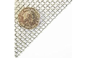 The Mesh Company Stainless Steel Wire Mesh Quality Metal Mesh Heavy Duty & Fine Wire Mesh For DIY & Filter Applications (3mm Hole 300 x 300mm Sheet)