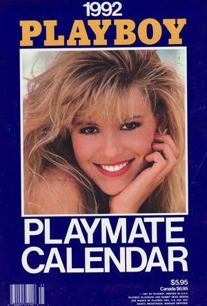 Playboy Playmate Wall Calendar 1992