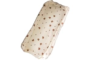 Danlai Fodera per Passeggino, Fodera per Seggiolino per Passeggino, Fodera per Passeggino in Cotone con Motivo Orso Cuscino per Seggiolino per Passeggino Morbido Cuscino per Seggiolino per Passeggino