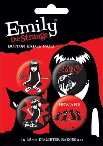 Empire Merchandising Emily The Strange 1 Badgepack