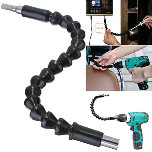 Gazechimp Flexible Bohrmaschinenwelle 1/4 Hex Screwdriver Bohreranschluss - 5