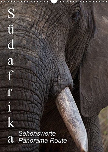 Südafrika - Sehenswerte Panorama Route (Wandkalender 2017 DIN A3 hoch): Landschaft der Panorama Route und ihre Tiere (Monatskalender, 14 Seiten ) (CALVENDO Natur)