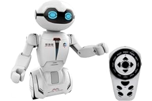 XTREM BOTS Ycoo by Silverlit - Macrobot - Robot radiocommandé sur Balancier 20 cm - Enregistre aussi les Parcours - Jouet Avec Enregistrement vocal - Coloris Aleatoire