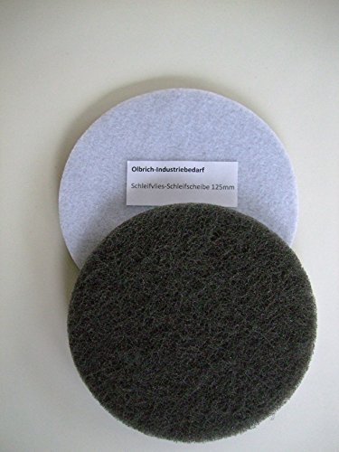 Olbrich-Industriebedarf Schleifvlies - Schleifscheiben 125 mm Korn 600 - 10 Stück
