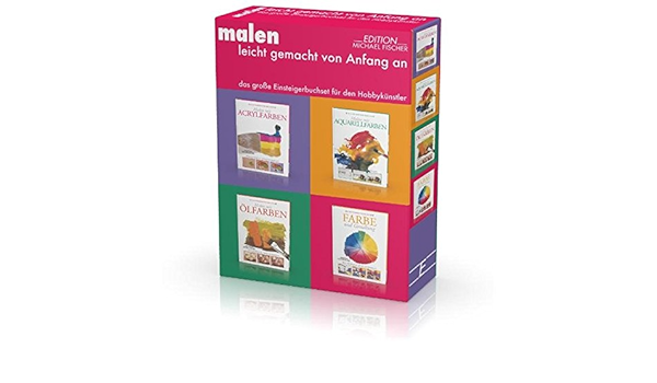 Malen Leicht Gemacht Von Anfang An Das Grosse Einsteigerbuchset Fur Den Hobbykunstler Amazon De Canal Fernanda Bucher