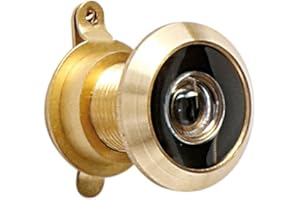 UCAF Mirilla óptica ø14 mirilla 10-15mm acabado latón pulido