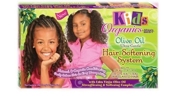 Kids Organics Olive Oil Hair Softening Hair Relaxer Amazon Co Uk