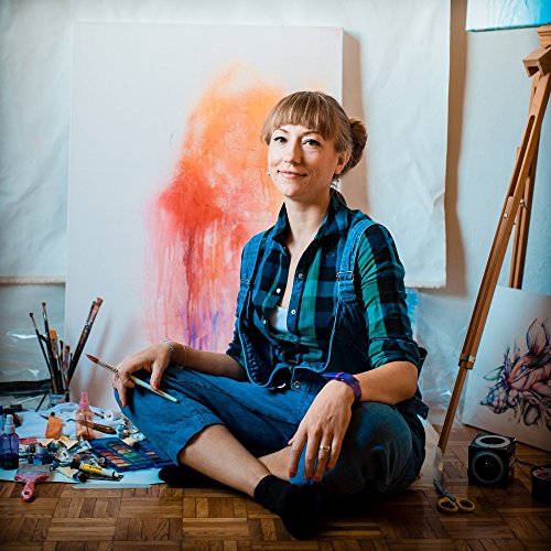 14-teiliges Künstler Pinselset für Acrylfarben, Aquarellfarben und Ölfarben geeignet * handgefertigt * 7 Naturhaarpinsel & 6 Kunsthaarpinsel * kostenloses Etui * nicht haarend * 1 Jahr Garantie - 3