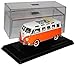 Produktbild VW Volkswagen T1 Orange mit Weiss mit Faltdach Samba Bully Bus 1950-1967 1/43 Yatming Modell Auto
