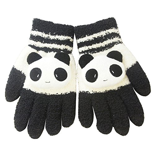 Preisvergleich Produktbild niceEshop Damen Winter Süß Panda Design Touchscreen Handschuhe