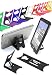 Produktbild iClip® Ständer Halter, für Kindle, 7" 8" Tablet, Mini iPad, e-Reader, Faltbar Halterung Tischständer; Mittle Größe, Schwarz