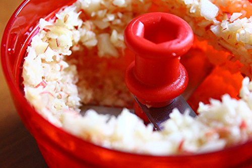 TUPPERWARE Chef Turbo-Chef rot D158 Zwiebelschneider Zwiebeln Speedy Boy 7098 - 4