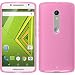 Produktbild PhoneNatic Case für Motorola Moto X Play Hülle Silikon rosa transparent + 2 Schutzfolien