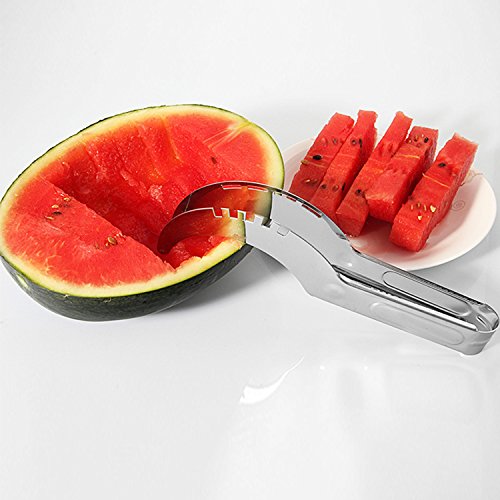 NALATI Wassermelone Obstmesser Melonen Ausstecher Melonenschneider Entkerner – Nützlich und Smart Küchenhelfer - 5