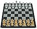 Produktbild [Amateras imaen internationalen Schach Autentica großes Spiel Schach Schachbrett Gold und Stück-Silber klappbar Schachbrett Speicherlösung Typ Fall 31 cm große Größe [MT220]