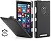 Produktbild StilGut UltraSlim Case, Hülle aus Leder für Nokia Lumia 830, schwarz