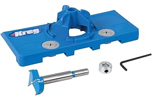 Kreg Bohrschablone für Topfscharniere, 1 Stück, blau, 377224