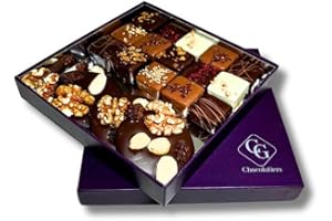 CG CHOCOLATIERS CH3-Boîte de Chocolats Weiss Fabrication Française 250g-Ballotin de Chocolats - Chocolats à offrir - Chocolat artisanal-Chocolats Fins-Chocolats de Luxe-Coffret Cadeau Chocolats de Noël