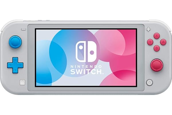 Nintendo Switch Lite - Consola Edición Zacian y Zamazenta, (Lite) - Gris (Ed. Pokémon), Edición Limitada
