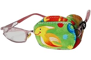 THEFANCYPUMPKIN Fancy Pumpkin Creative Dinosaur Eye Patch Einzel Brille Cover Amblyopie Behandlung für Kinder (Linke Auge), J