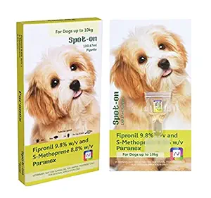 Paranex Spot On for Control & Treatment of Ticks, Fleas & lice for Dogs (10kg)