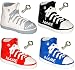 Produktbild 1 Stück _ Spardose -  Schuh Sneaker / Sportschuh - Schuh - Bunte Farben  - incl. Name - mit Schlüssel & Schloss - stabile Sparbüchse aus Porzellan / Keramik..