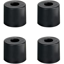 4 Gummifüße 25x25 Mm Mit Stahleinlage Casefuß Gummi