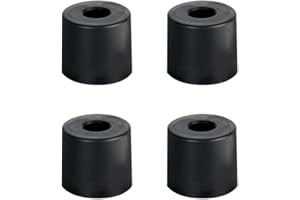 Adam Hall Hardware 4913 M4 AH - 4er Set Gummifuß 38 x 33 mm schwarz im Beutel