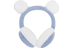 IPENNY Warme Ohrenwärmer Ohrenschützer Winter Verstellbar Plüsch Ohrenschützer Kälteschutz Cartoon Sternchenmuster für Kinder