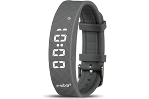 e-vibra Töpfchen-Trainingsuhr - Stille Vibrationswarnuhr - mit Timer und 15 täglichen Alarmen