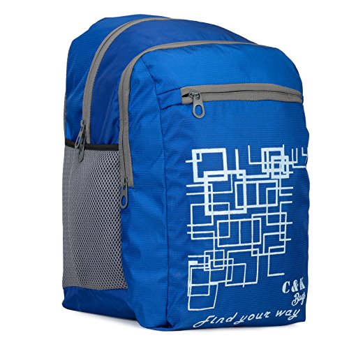 Chris & Kate Polyester 26Litres Navy Blu School Backpack RS.399 (60.00% Off) - Amazon