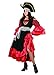 Produktbild Stamco, Fluch der Karibik Elizabeth rot, Piraten Kostüm für Damen