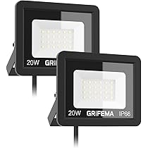 CREATESTAR Led-schijnwerper 100 W, led-spot met stekker