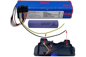 JADESA New 14.8V 6800mAh INR18650 MH1-4S2P-300S Robot Battery For Cecotec Conga 5090 5490 Robotic Vacuum Cleaner