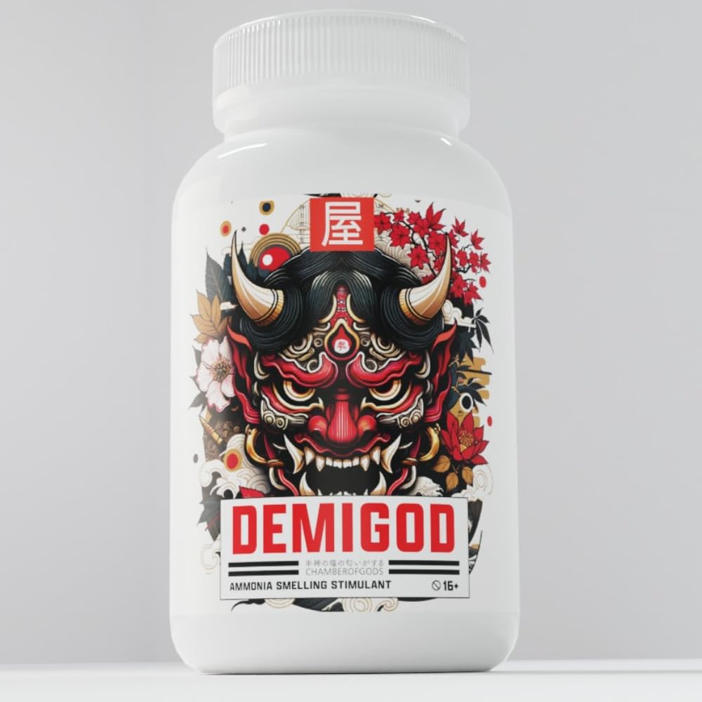 Demigod | Ammonia Smelling Salt Powder For Lifting | Powerlifting | Strength Training | Chamberofgods