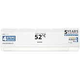 Voltas 185V Vectra CAR 1.5 ton 5 star,New star rated, inverter Split AC | White