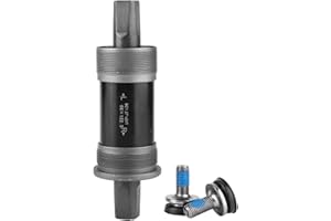 equlup Movimento Centrale Conico Quadrato, 5 Dimensioni Movimento Centrale Bici ASSE Manovella Foro Quadrato 68x118/120/122.5/124.5/127.5mm Cuscinetti Sigillati Parti per Bici