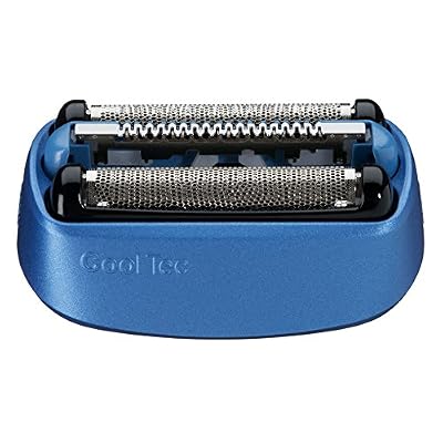 Braun Pièce de Rechange 40B Bleue pour Rasoir Compatible avec les Rasoirs CoolTec