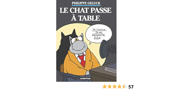 Le Chat Passe A Table Amazon In Geluck Philippe Books