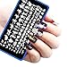 Oyedens 1PCS Halloween Nail Art Manicure Template Plate Image Stamp Plates DIY Tools