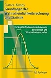 Image de Grundlagen der Wahrscheinlichkeitsrechnung und Statistik: Ein Skript für Studierende der