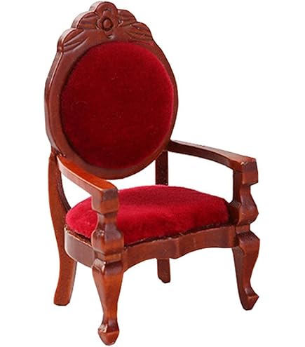 Melody Jane Maison De Poupées Rond En Bois Français Horloge