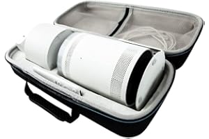 Xingsiyue Estuche Portátil para Proyector Compatible con Samsung The Freestyle Batería Portátil para Proyector - Bolsa Protectora Caja de EVA