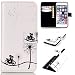 Produktbild Nancen Apple iphone 6 / 6S (4,7 Zoll) Handyhülle, Bunt Nette Romantische Muster Flip Etui Case Cover Lederhülle PU leder Folio Bookstyle Schutzhülle mit Standfunktion, Brieftasche und Karte Tasche [Teenage Radfahrer]