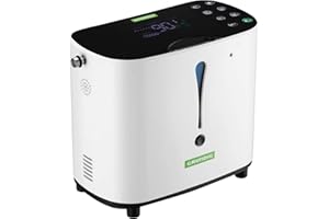 GRUNDIG Oxygen Concentrator, Portable Oxygen Generator 93% Highly Concentration Oxygen Machine 1-6 L/min Oxygen Flow Adjustable Oxygen Maker with Anion Function for Family Travel