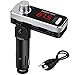 Produktbild Triple Tree AUTO KFZ Bluetooth Adapter Tragbare Musik Transmitter Wireless FM Sender mit 2 USB Port, 3.5mm Audio Stecker iPhone,Samsung,Smartphone,iPod,iPad,MP3,MP4 und meistens Bluetooth Geräte